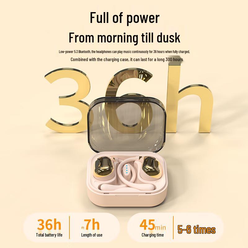 Jingweidu Dr100 Open-Ear True Wireless Bluetooth Sports Earphones