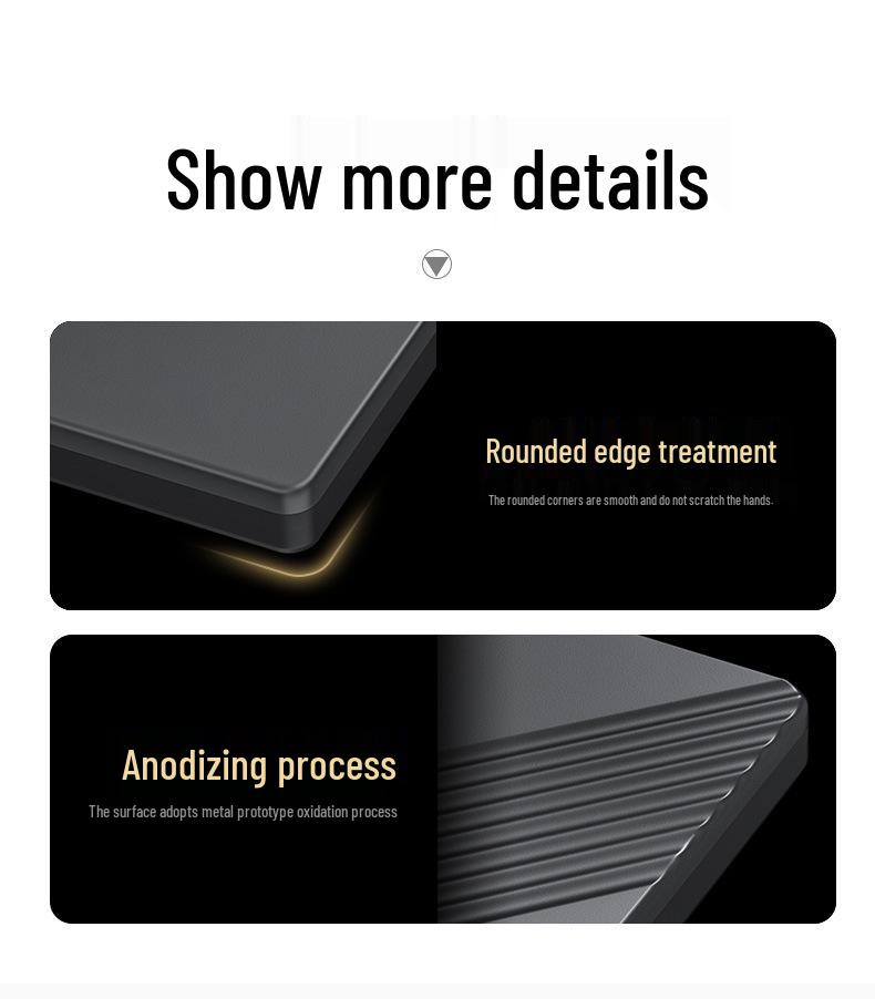 1TB Portable External Game Hard Drive with Large Capacity