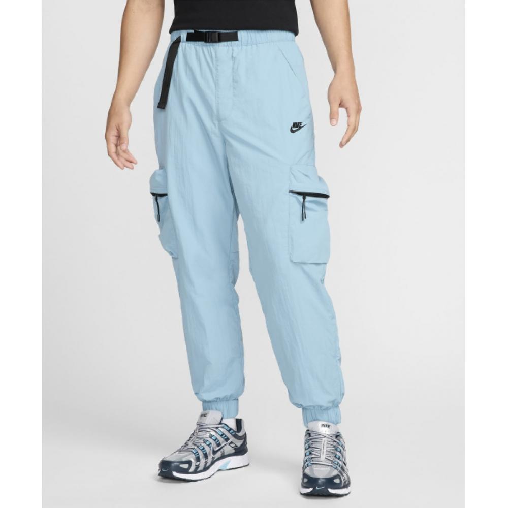 

Nike Tech Woven Cargo Pants M deniM Turquoise Black Fz0757 464 S