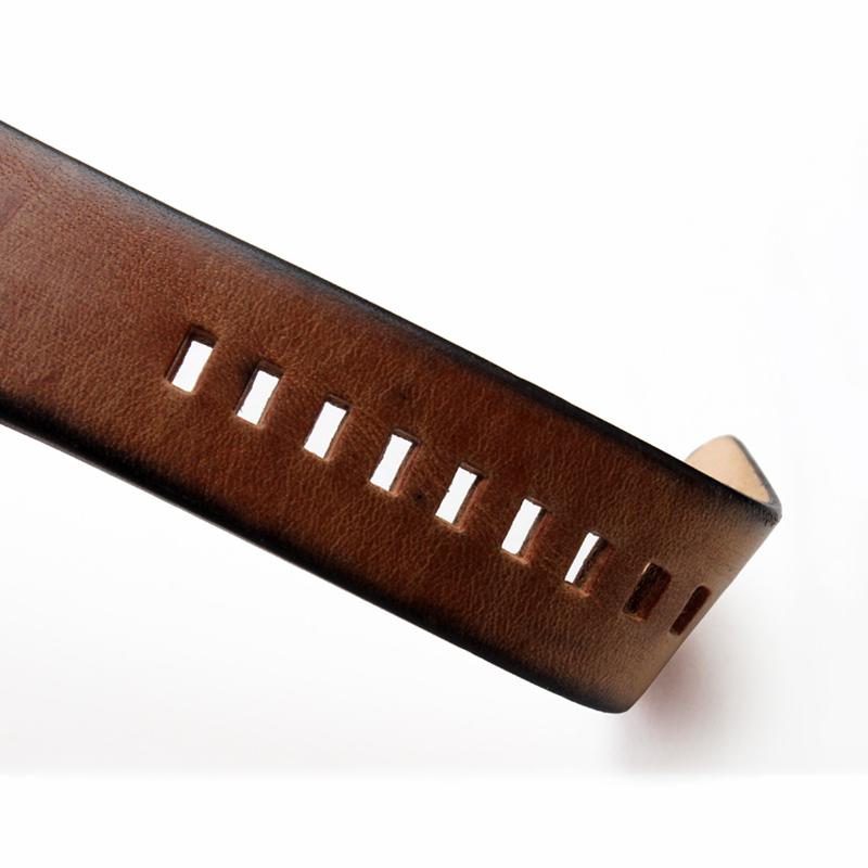 Retro Leather Watchband for Diesel DZ4343 DZ4323 DZ7406 Watch Strap Vintage Italian Leather 22mm 24mm 26mm 28mm Men Bracelet
