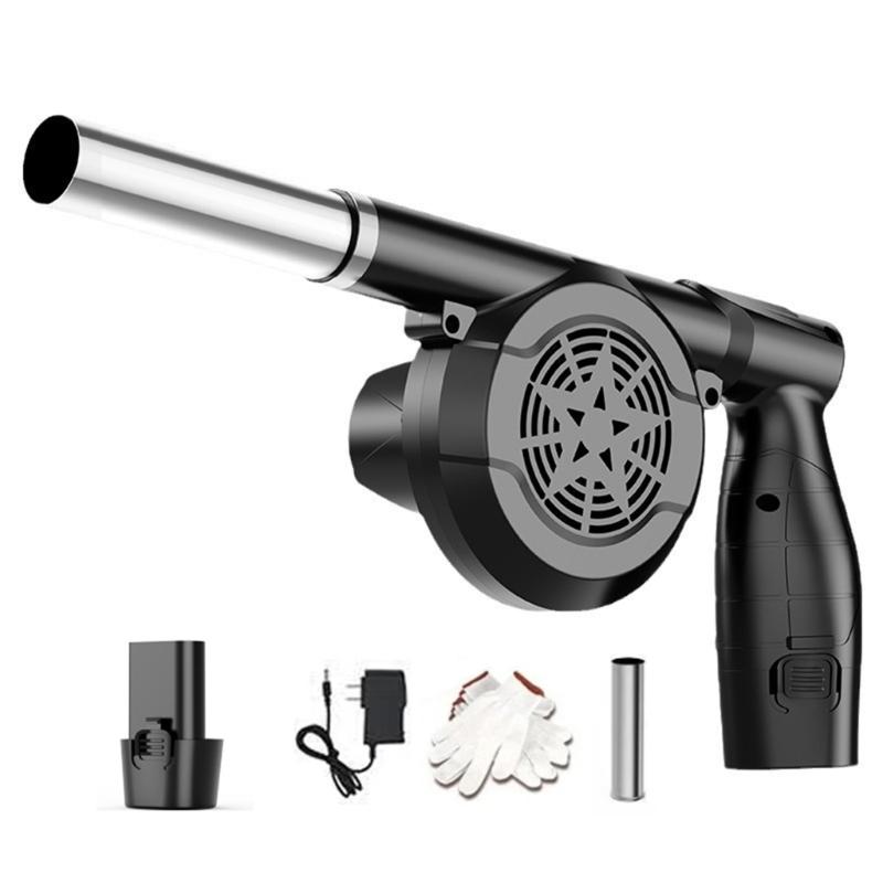 

Handheld Wireless Electric Air Duster For PC Keyboard BBQ Metal Smelting Car Camping Outdoor Cooking Rechargeable Blower