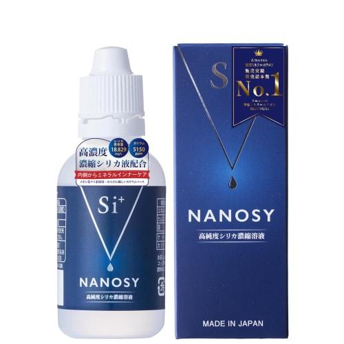 

NANOSY Концентрат кремнезема высокой чистоты, Водорастворимый концентрат кремния Nanosee, Концентрат кремнезема Si+, Кремниевая вода, Ионизированный кремний, Без добавок