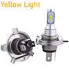 Nebelscheinwerfer H4 80W 3570 2SMD Hochhelligkeit Automotive LED Dekodierung H4 Motorrad Auto Licht