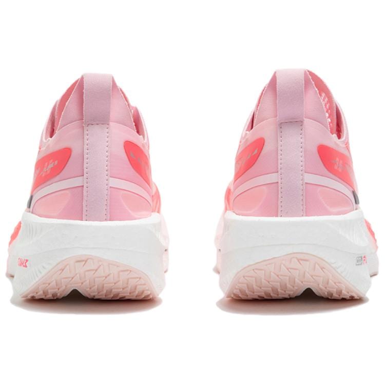 361 Flame 3 .5 Low Top Full Length Carbon Plate Marathon Racing Running Shoes Unisex Fluorescent Begonia Pink Red 672512215F-2