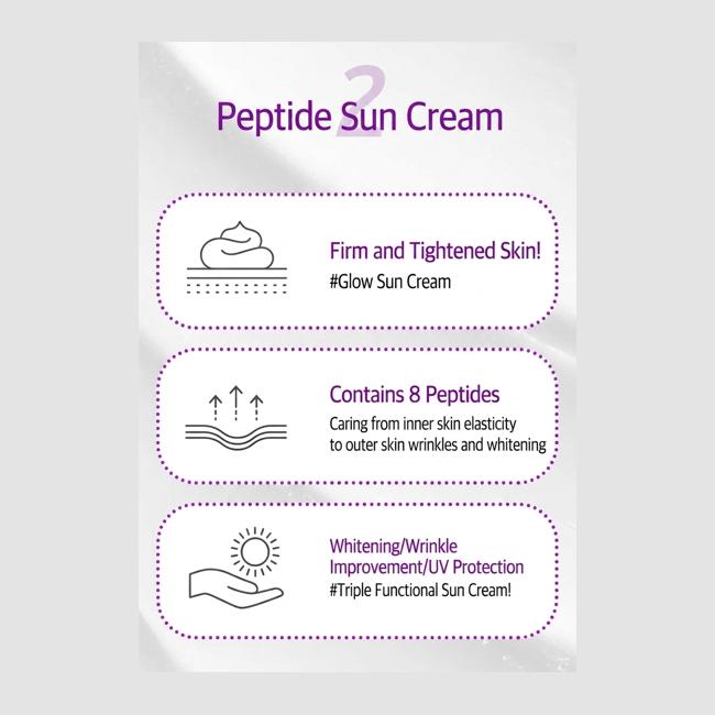 Enough 8 Peptide Sensation Pro Balancing BB Cream 50g  , Sun Cream 50g  (7 Options)