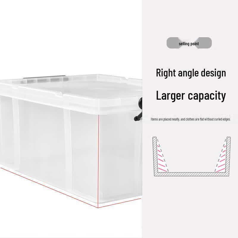 Transparent Plastic Storage Box