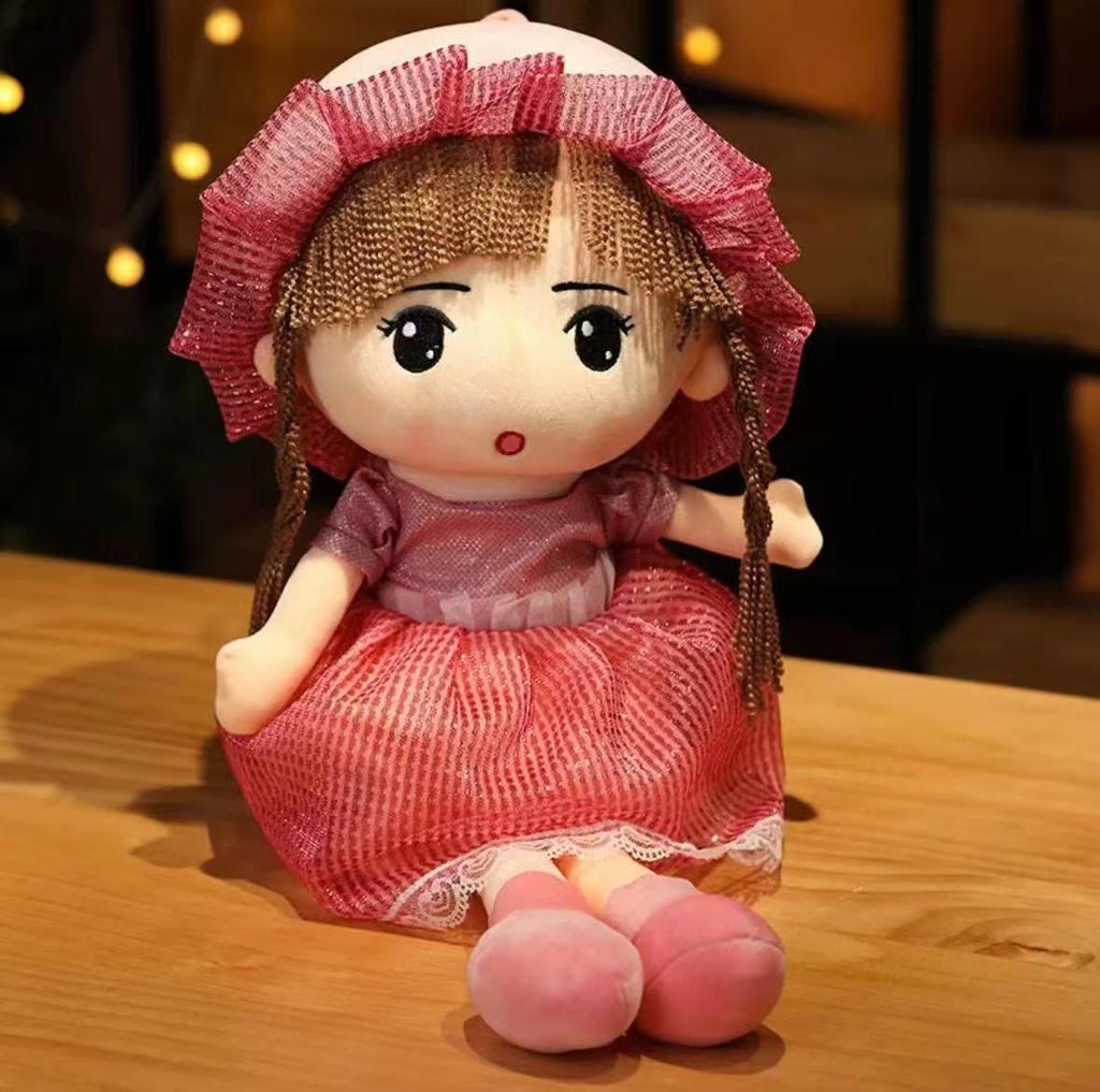 Adorable Plush Doll for Girls - Soothing Birthday Gift