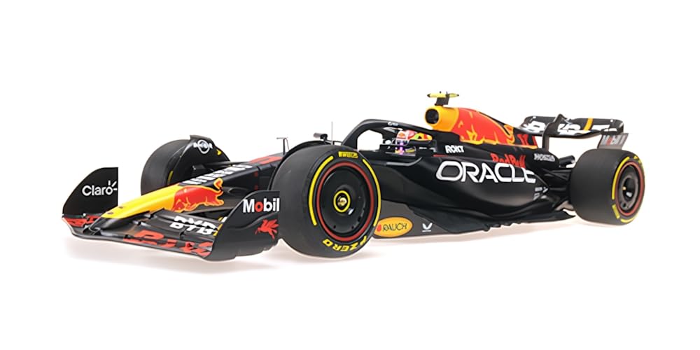 Minichamps 110232311 Red Bull Racing RB19 Sergio Perez Abu Dhabi GP 2023 Scale Miniature Collectible Car - - 1/18 -