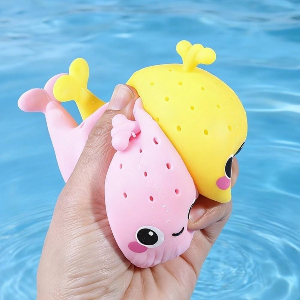 Sponge Absorbent Whale Squeezing Toys Whale Water Toys Play Water Toy Bath Squeezing Toys Kid