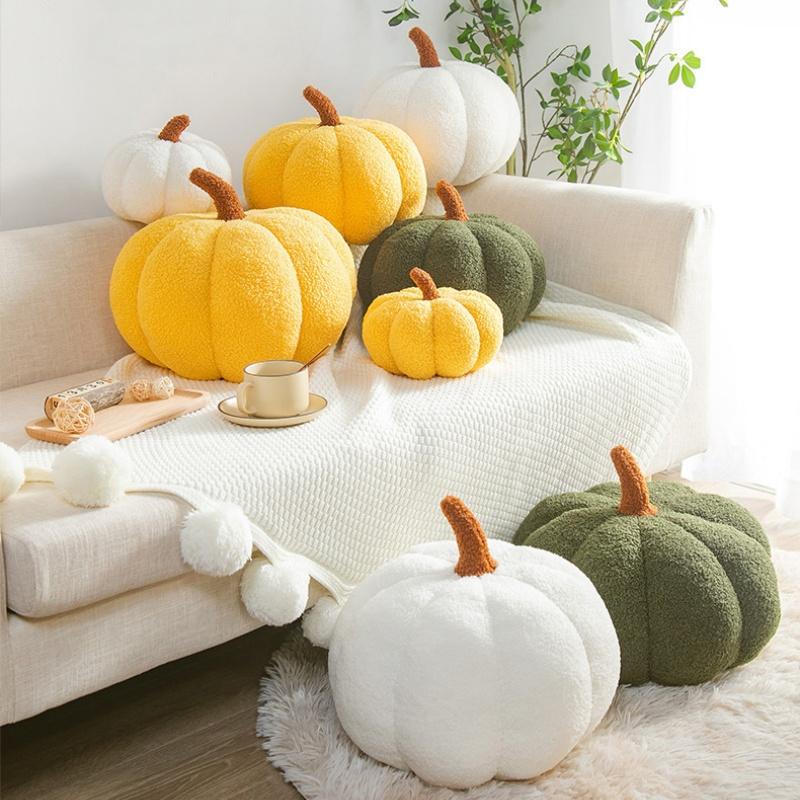 Creative Sofa Living Room Pillow Cushion Pumpkin Pillow Indoor Plush Toy Decoration Pendant Window Pillow