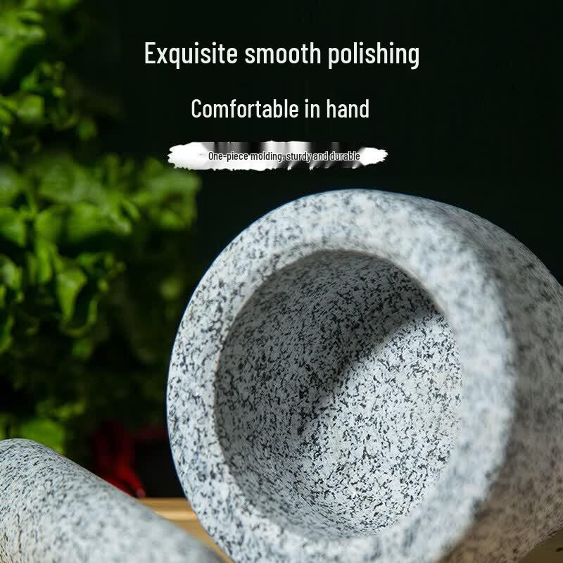 Natural Stone Mortar & Pestle