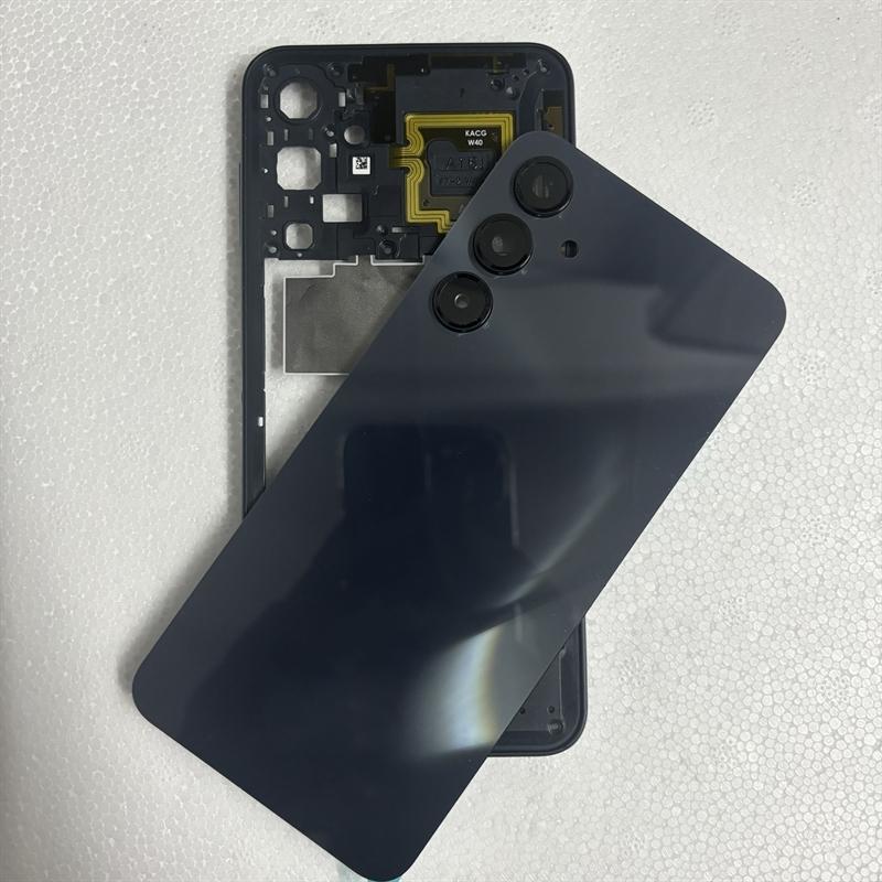 For Samsung Galaxy 16 5G 166 Phone Housing Middle FrameBattery Back Cover Case Panel Lid Rear Camera Lens Repair Parts