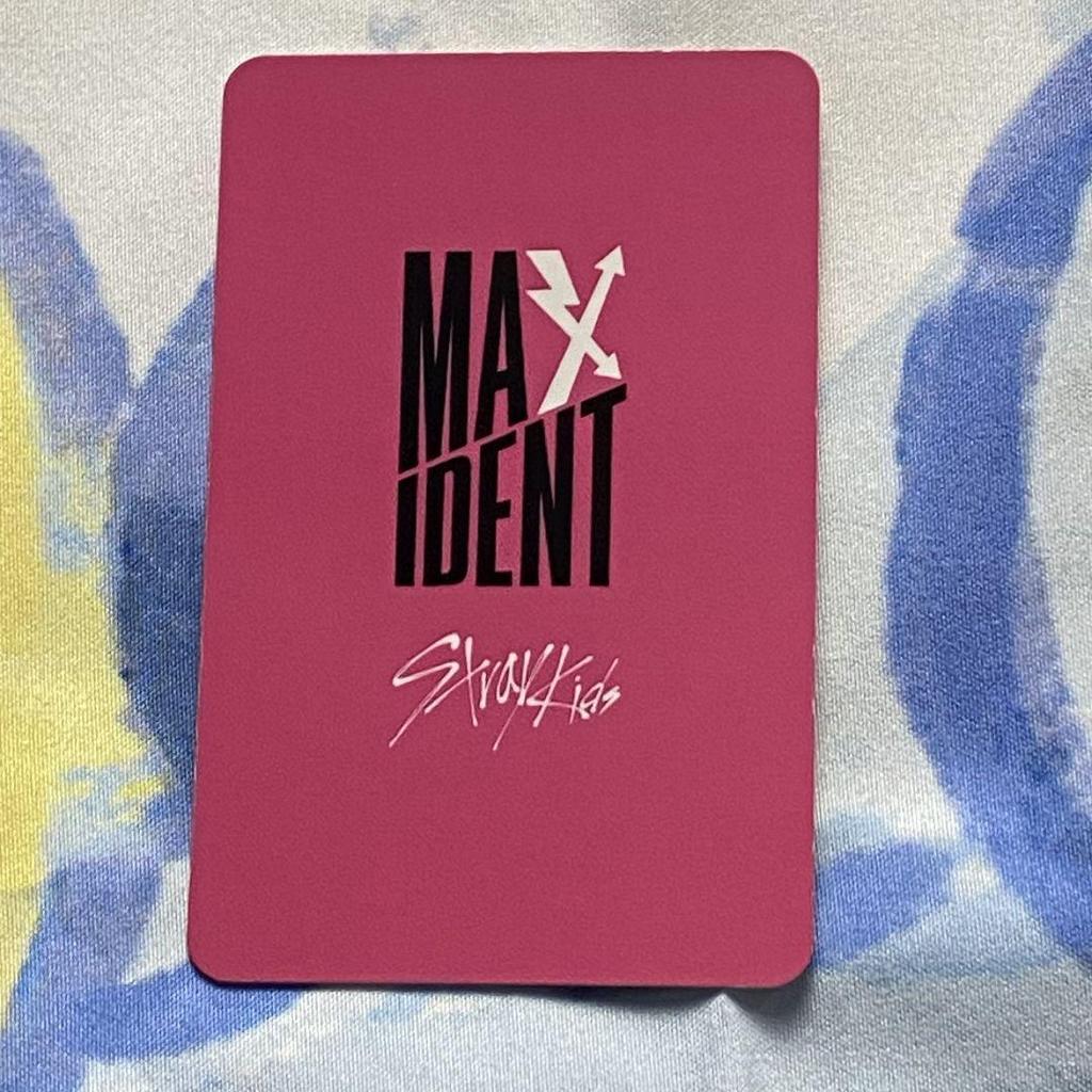 [USED] StrayKids Felix Limited MAXIDENT Public Broadcast Trading Card