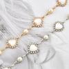 New Love Rhinestone Cat's Eye Stone Metal Women's Belt Chain Decorative Dress Suit High-end Waist Chain Women