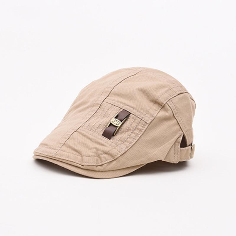 Cowboystoff Andetungehatt Herre Retro Fremoverlue Englandstil Beret Herre- og damehatt