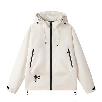 Spring Autumn Men's Waterproof Hiking Climbing Jackets Solid Unisex Windbreaker Outdoor Casual Camping Fishing Coat Jacket Man