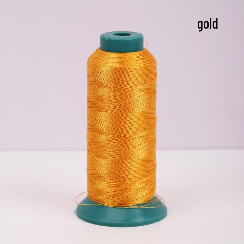 Sewing Machine Leather Thread: 210D/3 Ply High-Strength Mercersized Nylon for Handcrafts, Sofas, and Thick Fabrics