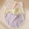 5PCS Ruffle Sweet Briefs Mid Waist Underpants for Women Lingerie Bowknot Panties  Gifts
