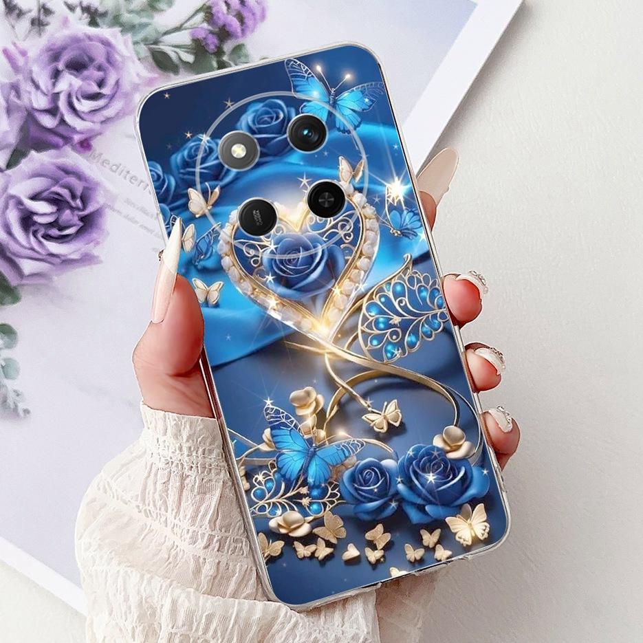 For Honor X9C Case Magic 7 Lite BRP-NX1 New Luxury Painted Cover Soft Slim Phone Case For Honor Magic7 Lite HonorX9C Smart Shell