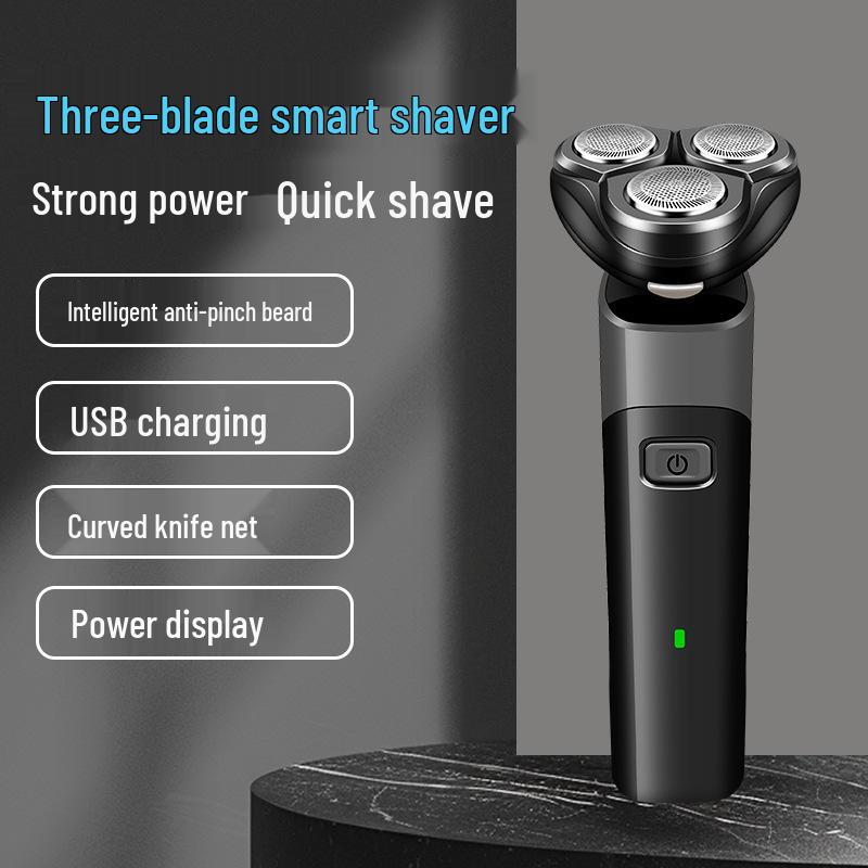 De Er Ta 302 Men s Electric Razor: 3-in-1 USB Cable, Multi-functional, Washable Shaver
