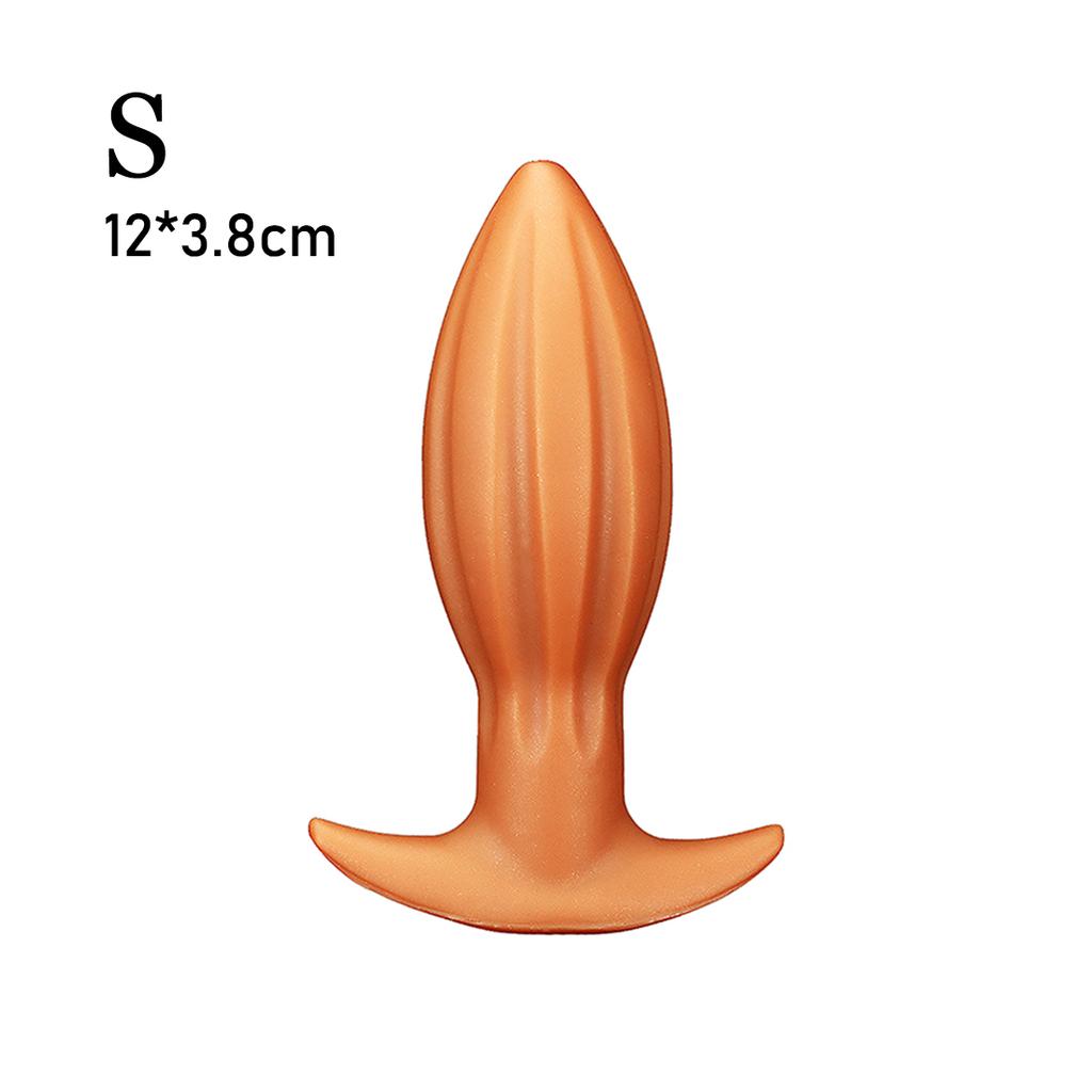Medical Liquid Silicone Huge Anal Plug Dildos Soft Anal Dilator Penis Stimulate Vagina Anus Sex Toys Big Butt Plug Masturbator