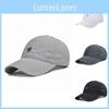 Mens Summer Baseball Cap With Sunshade Brim In Durable Polyester For Outdoor Use