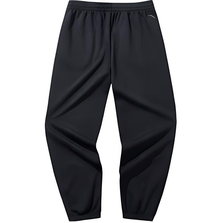 Anta Sports Life Collection Knitted Sweatpants Women's Basic Black 162448302N-2