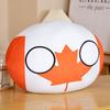 20-40cm Stuffed Polandball Pillow Countryball Japan United Nation Ukraine Switzerland Germany Italy Plush Toy Kawaii Kid's Gifts