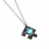 4pcs Stainless Steel Patchwork Sister Necklace Neck Chain Friends Forever Necklace  Birthday Gift
