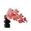 Bionic Phalaenopsis Orchid Artificial Flower Arrangement for Living Room or Coffee Table