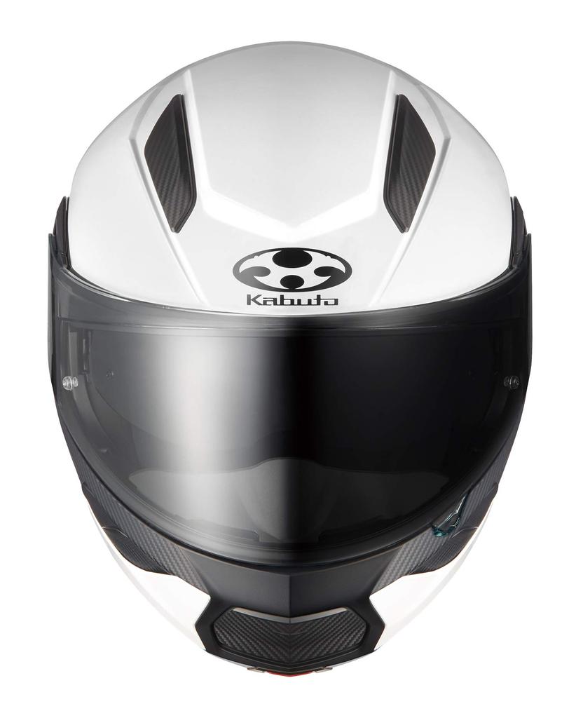 OGK KABUTO Motorcycle Helmet System RYUKI White Metallic (Size L)