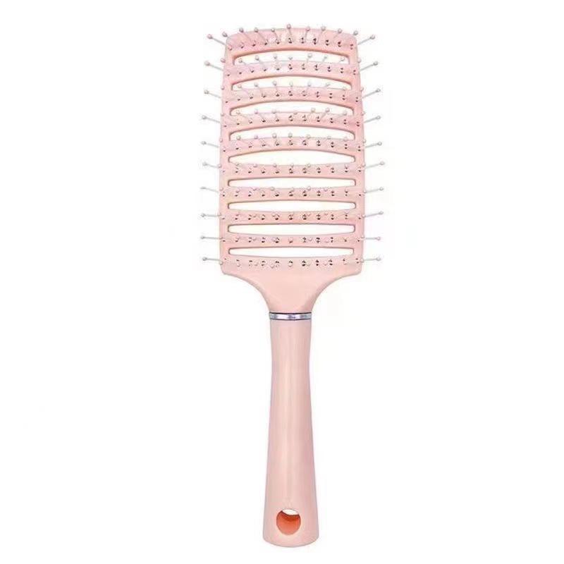 Women's Rib Comb for Wet/Dry Use: Fluffy, Cute Long Hair Styling Tool