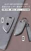 BMW Smart Key Case Key Cover Leather Material Alloy Key Chain Fits 5GT 3GT