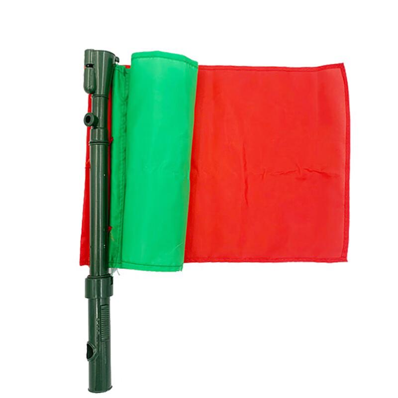 Multi-functional Red Green Signal Command Flag Kit