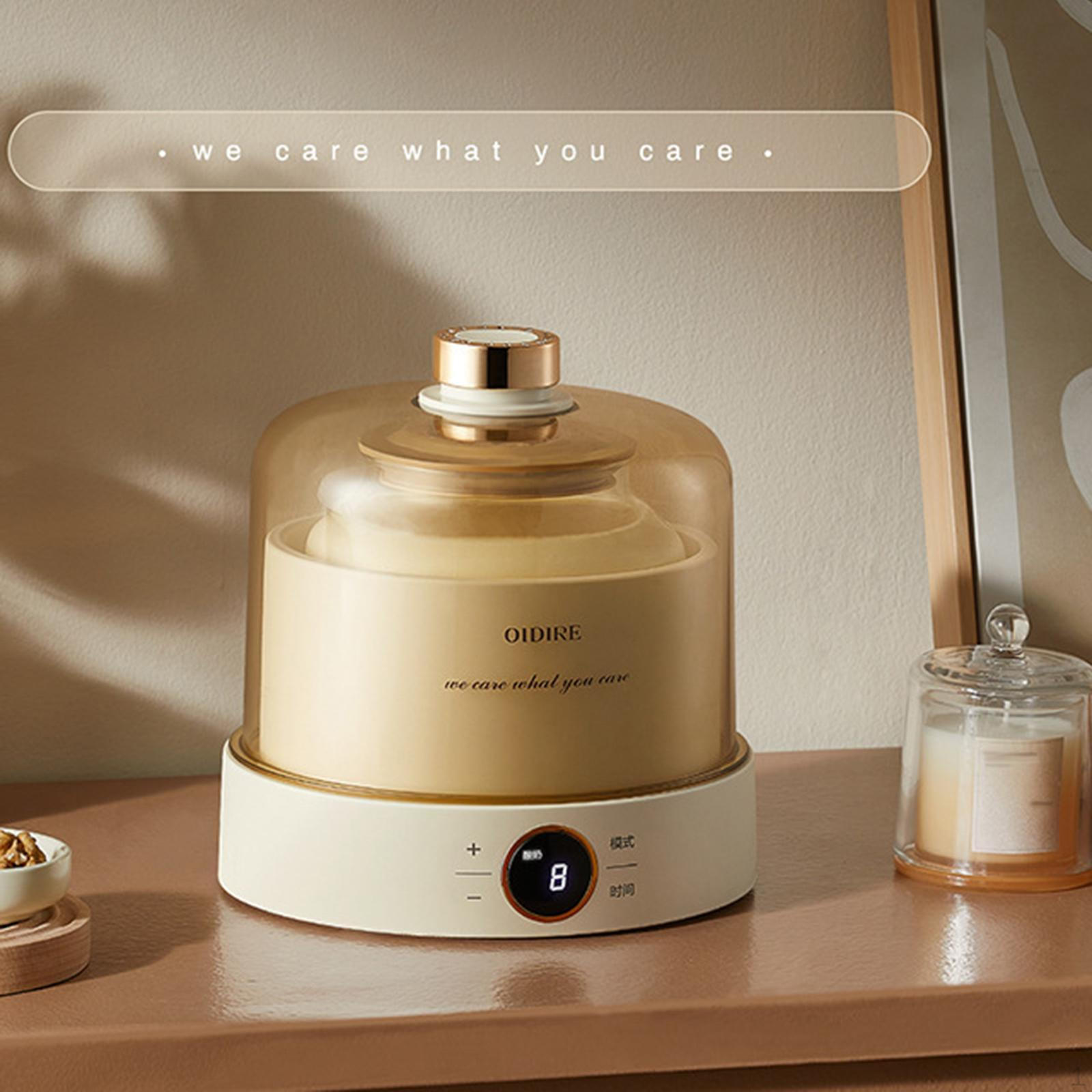 

Greek Yogurt Maker Automatic 1L Professional PTC Constant Temperature Timer Electric Machine without Cups