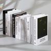 Minimalist Faux Book Decor for Living Room Display