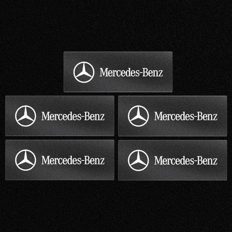 Car Logo Body Side Fender Door Window Trunk Decals Stickers Exterior Deco For Mercedes Benz AMG W204 W211 W212 W166 W117 W176