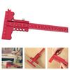 Light Weight Aluminum T Square Measuring Tool T Shaped Slide Ruler Scriber For Woodworking And Model Building