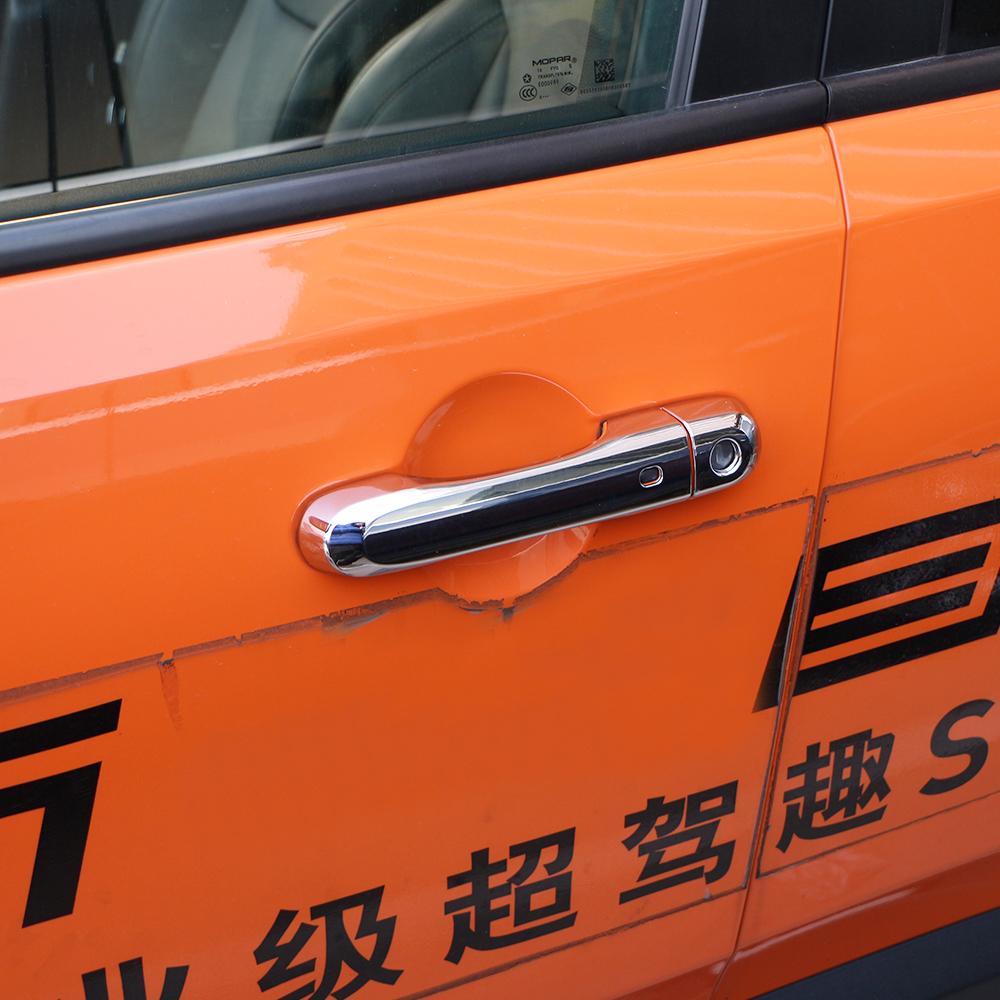 ABS Chrome Car Side Door Handle Decoration Cover Stickers for Jeep Renegade 2016 2017 2018 2019 2020 2025 2025 2025 Up Acc