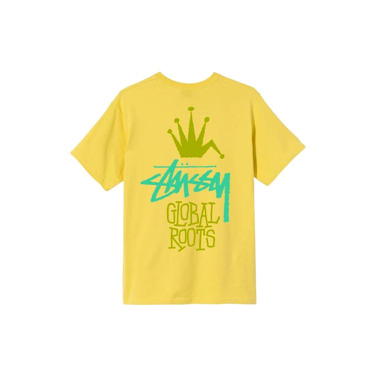 Stussy T-Shirts Unisex Crew Neck Moderate Straight Fit 1904622