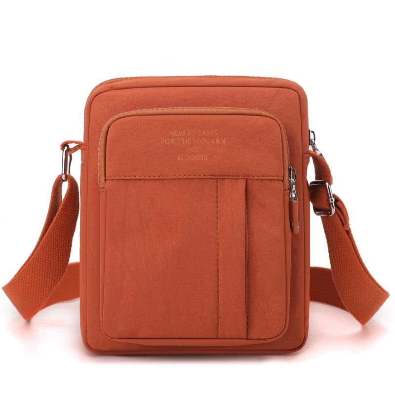 Canvas einfache kleine Umhängetasche Herren Umhängetasche einfache lässige Werkzeugtasche Messenger Bag Herren Mehrfachfächer Herren Tasche