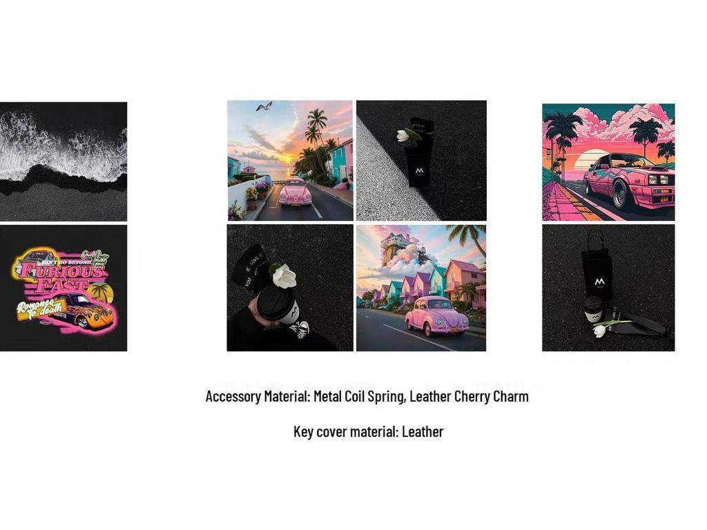 Premium Car Key Case: Suitable for Mercedes C260L/E300L/GLC300L/A200L/GLB, Designed for Girls