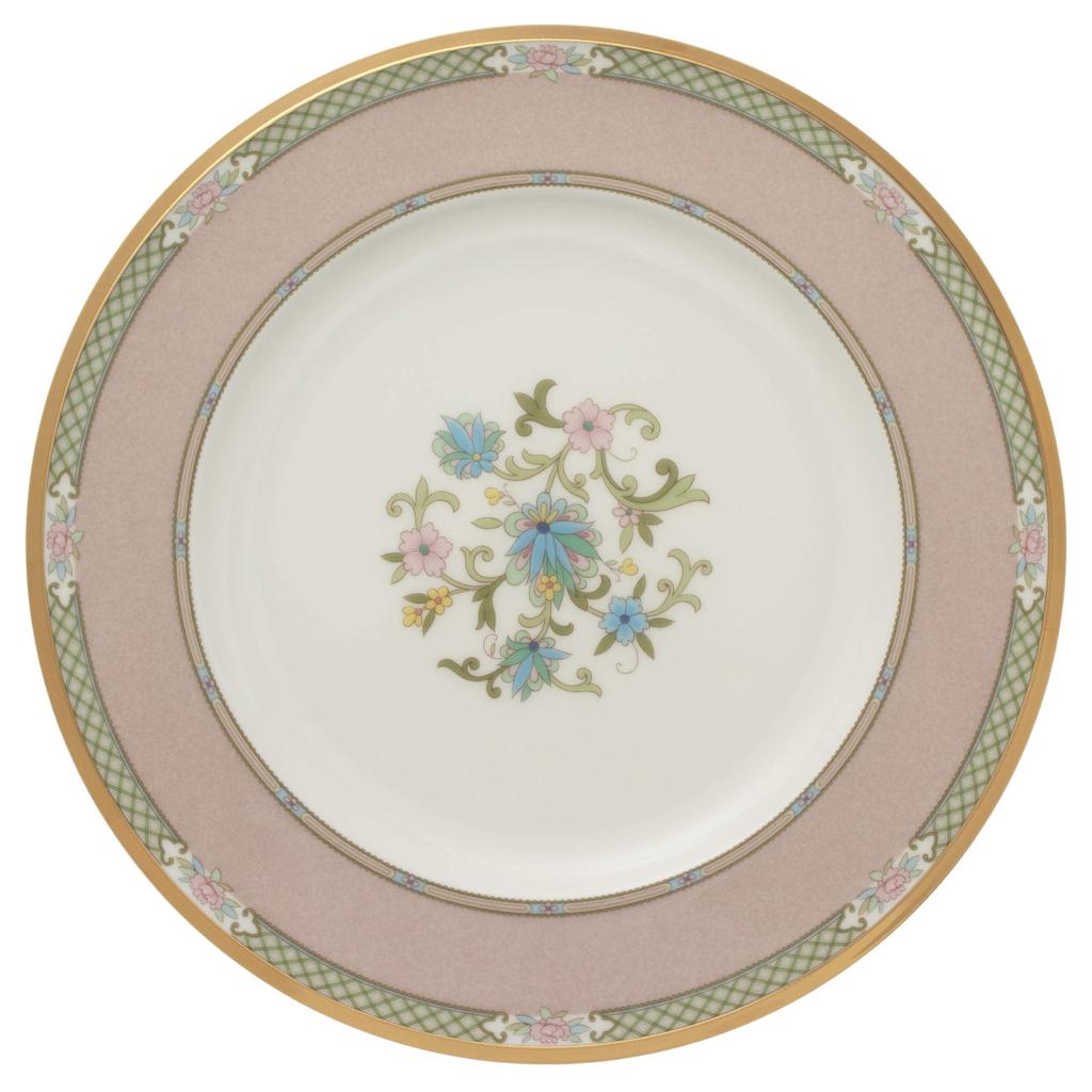 Noritake Mug & Plate (Color-Changing Pair Set) Mug: 285cc, Plate: 22cm, Yoshino: 2 Mugs, 2 Plates, Green and Pink Bone China, M1009/9983-57