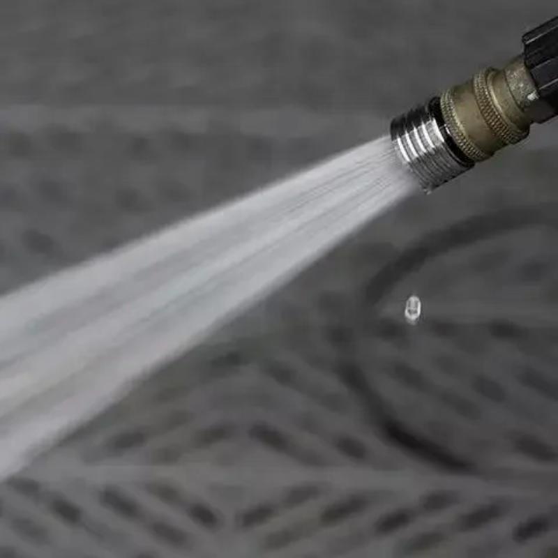 High Pressure 1/4 Interface Quick Connect Water Sprinkler Washing Nozzle Stainless Steel Shower Blades Wash Cars Irrigation Tool