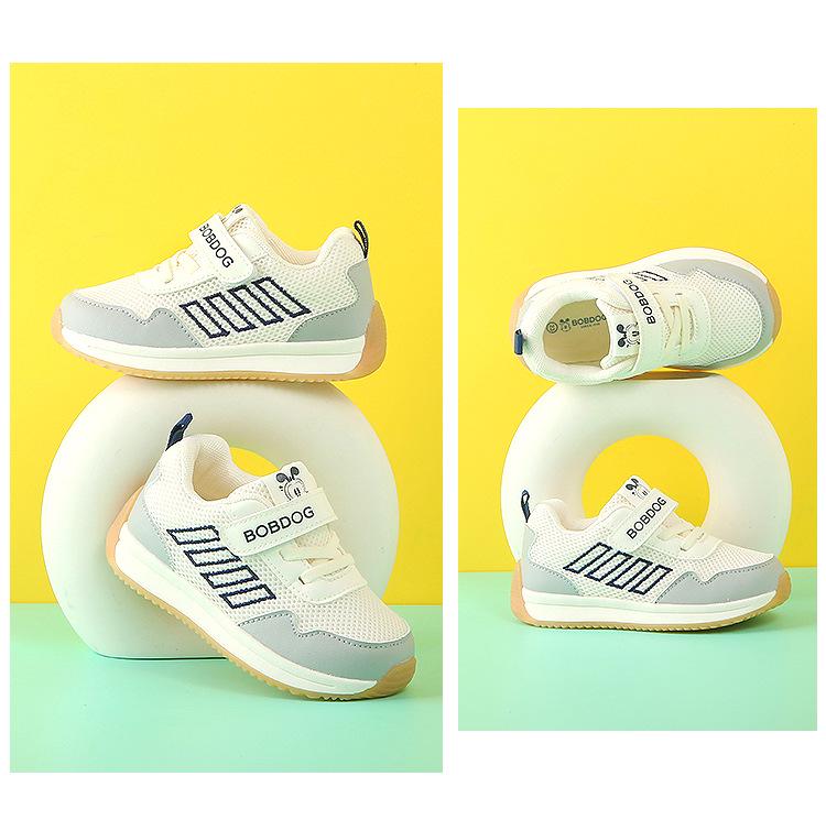 Bobodou 2026 Breathable Toddler Sports Shoes - Mesh, Soft Sole, Unisex Design