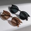 Fashion Popular Unisex Sunglasses Outdoor Beach Party Driving Use Eye Protection Sunglasses Luxury Round Shape Frames UV 400 Protection Spectacles