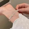 Korean minimalist bow snake bone chain bracelet light luxury niche exquisite high-end cold style jewelry new tide