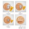 Plastic Biscuits Molds Cookie Stamp Cartoon Animals Cookie Cutter Fondant Cake Molds Kitchen Pastry Baking Tool