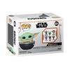 Funko Star Wars The Mandalorian Grogu with Param Figure POP!