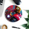 Marvel Iron Man 1 Stück Mauspads Büro-Pad Tastatur-Mauspad Schreibtischzubehör Spielkonsolen-Pad Computer-Laptop-Pad Overlock